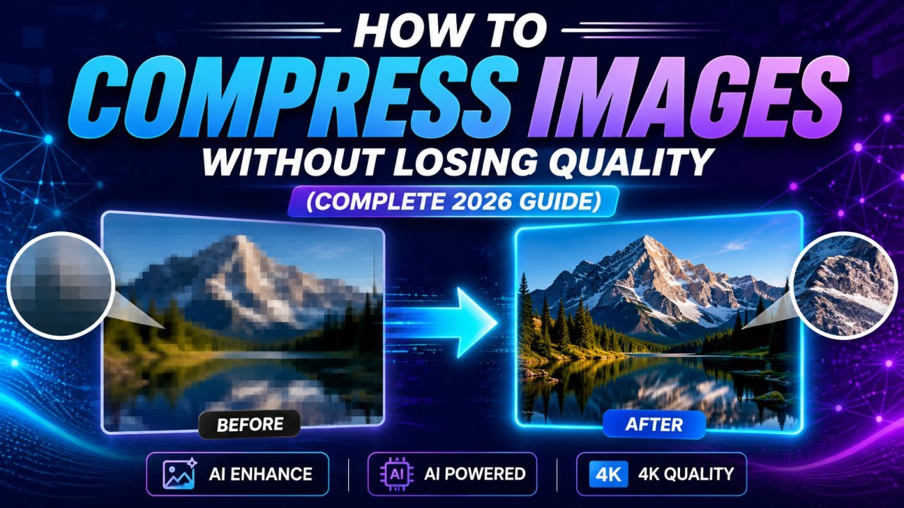How to Compress Images Without Losing Quality Guide