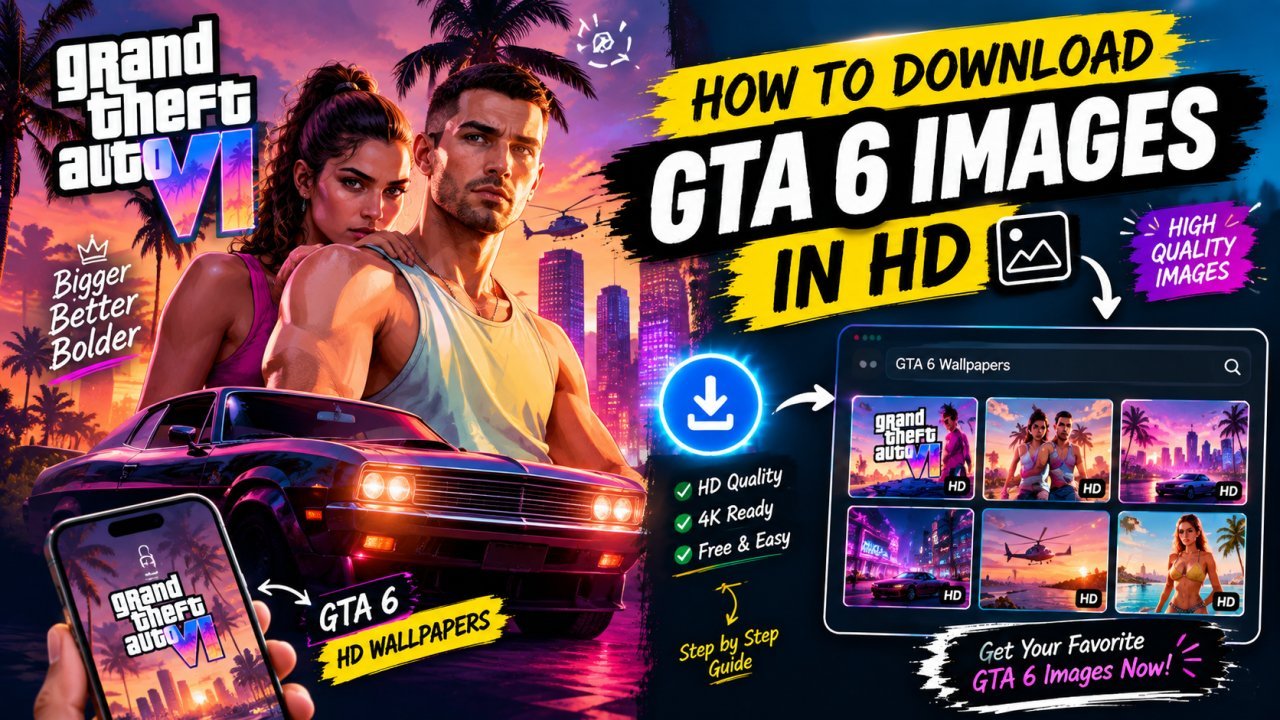 How to download GTA 6 images in HD from high-quality sources