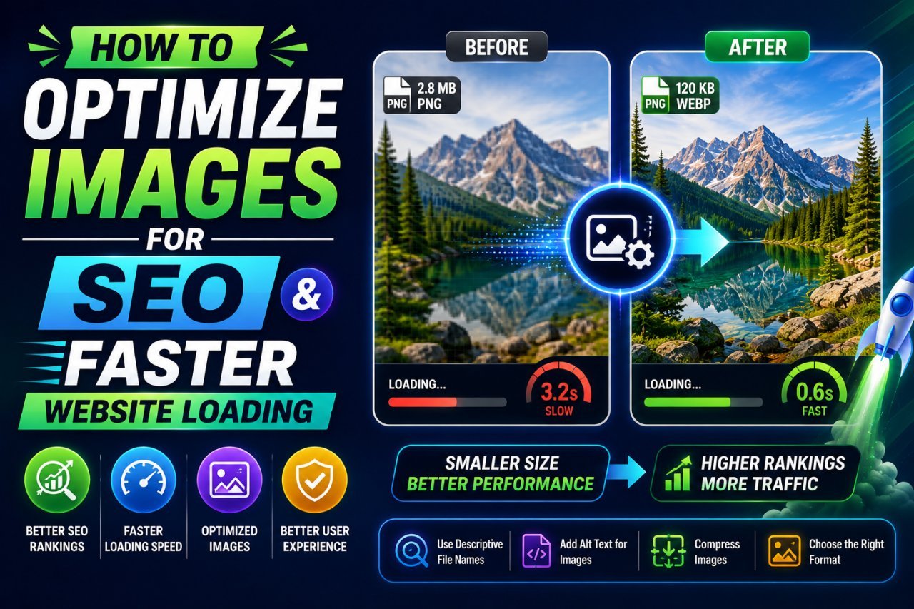 How to optimize images for SEO and faster website loading